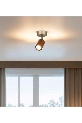 Plafondlamp Legno - Goudkleurig - 7 W