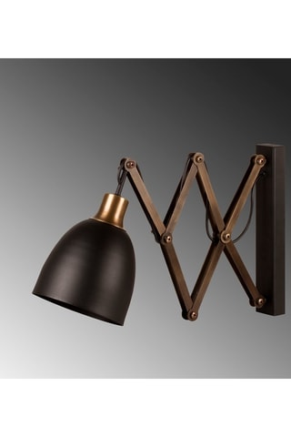 Applique murale Sivani - Noir - 40 W