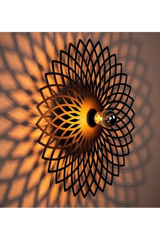 Applique murale Fellini - Noir - 40 W