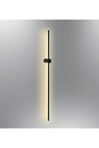 Applique murale LED - Noir - 24 W