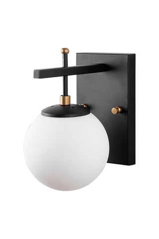 Applique murale Zahar - Noir - 40 W