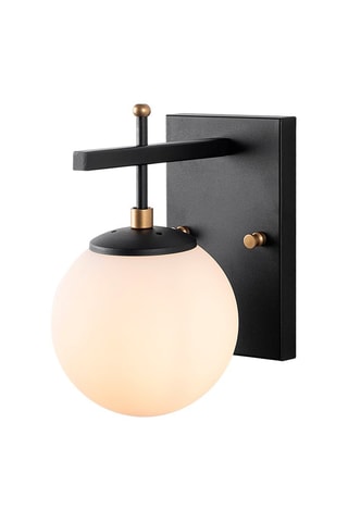 Applique murale Zahar - Noir - 40 W