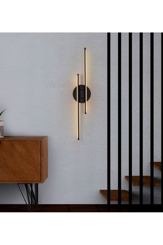 Applique murale Umut - Noir - 16 W
