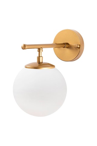 Applique murale Roe - Doré et blanc - 40 W
