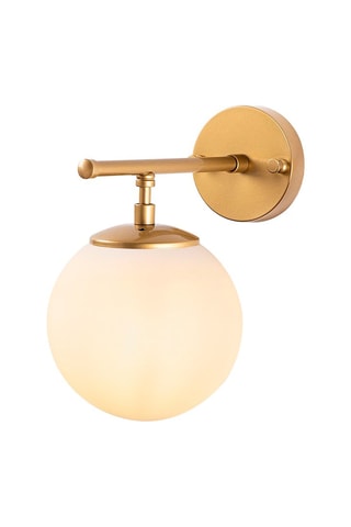 Applique murale Roe - Doré et blanc - 40 W