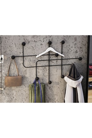 Porte-manteau mural Samara - 107 x 64 x 10 cm