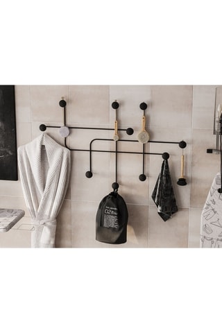 Porte-manteau mural Samara - 107 x 64 x 10 cm