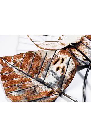 Wanddecoratie Fall 1 - 45 x 85 cm - Zwart en Bruin