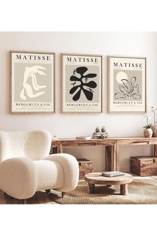 3 Wanddecoraties - Matisse - 50 x 70 cm
