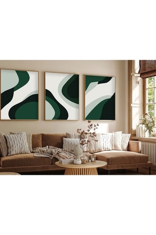 3 tableaux en MDF Thérèse2 - 50 x 70 cm