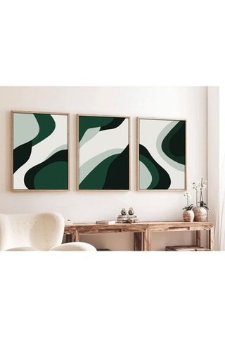 3 tableaux en MDF Thérèse2 - 50 x 70 cm