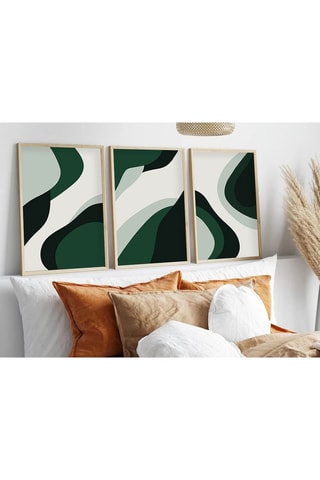 3 tableaux en MDF Thérèse2 - 50 x 70 cm