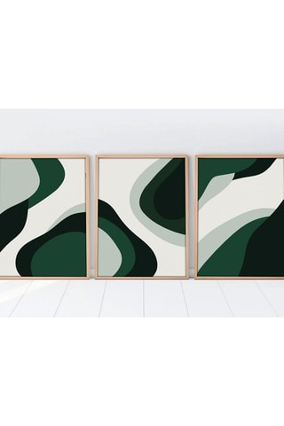 3 tableaux en MDF Thérèse2 - 50 x 70 cm