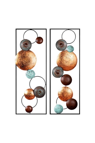 Wanddecoratie Textured - 92 x 32 cm - Zwart