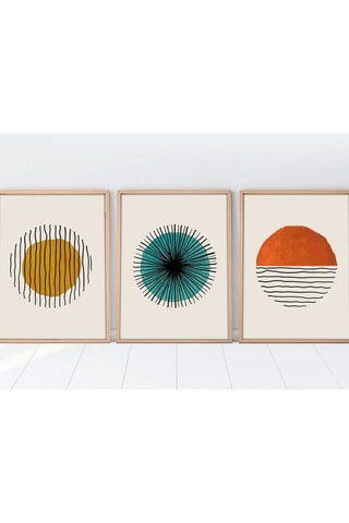 3 tableaux Ursule2 - 70 x 50 cm