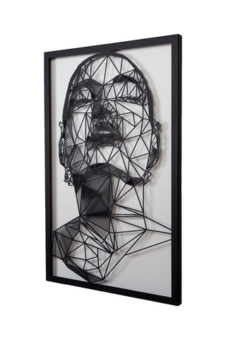 Décoration murale Antonietta - 45 x 70 cm - Noir