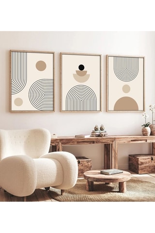 3 tableaux Huhu - 50 x 35 cm