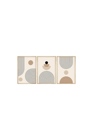 3 tableaux Huhu - 50 x 35 cm