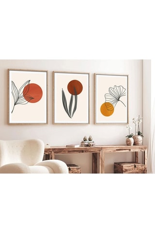 3 tableaux Huhu215 - 70 x 50 cm