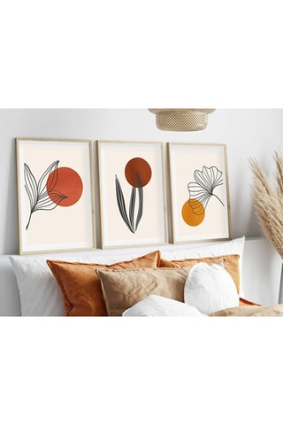 3 tableaux Huhu215 - 70 x 50 cm