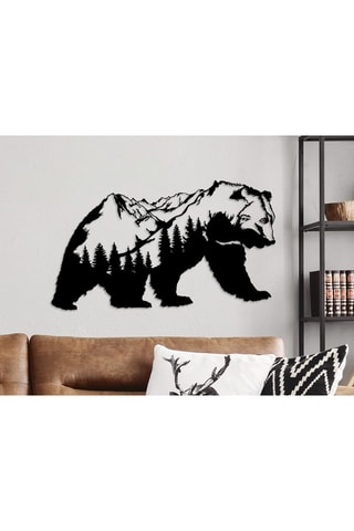 Décoration murale - 71 x 41 cm -  Noir