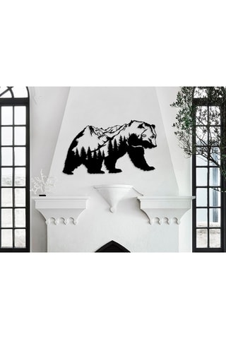 Décoration murale - 71 x 41 cm -  Noir