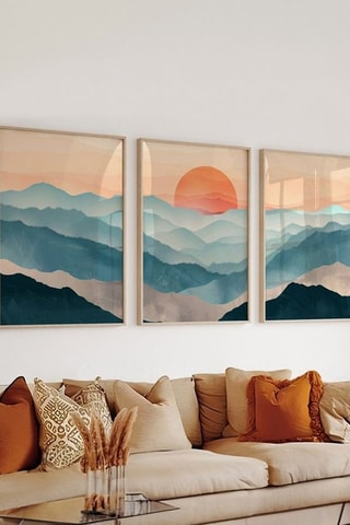 Triptyque - 33 x 48 cm