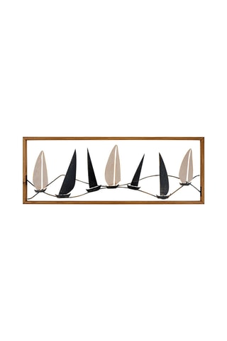Wanddecoratie Guzelce 
Beige en Zwart