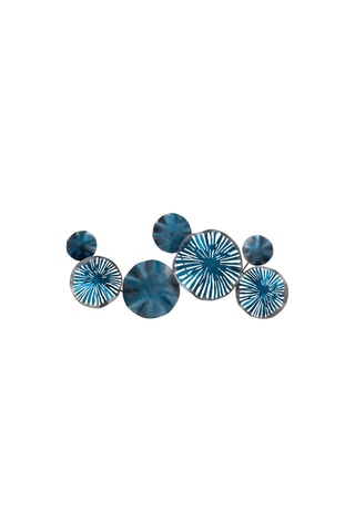 Wanddecoratie Astrid 79 x 35 cm - Blauw