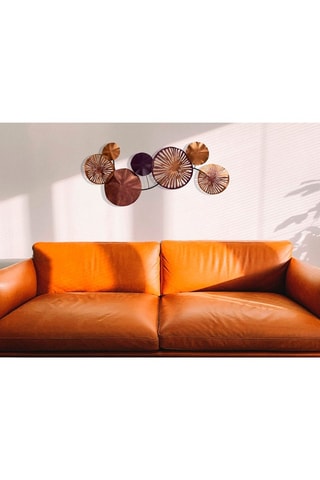 Wanddecoratie 79 x 35 cm - Bronskleurig