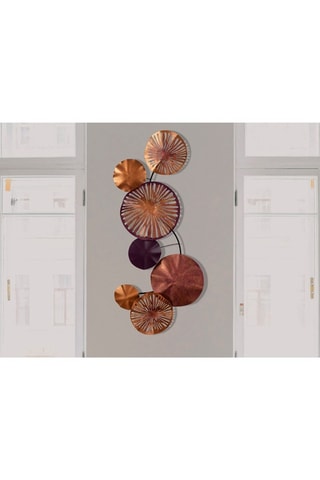 Wanddecoratie 79 x 35 cm - Bronskleurig