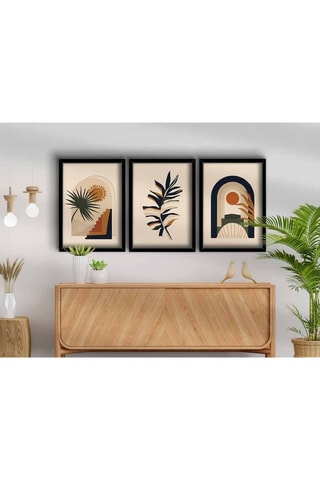 3 tableaux en bois