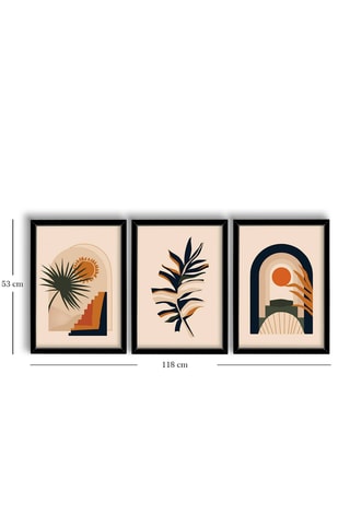 3 tableaux en bois