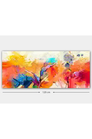 Wanddecoratie op Canvas Renée2 -   50 x 120 cm
