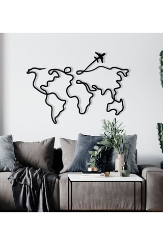 Wanddecoratie - Zwart