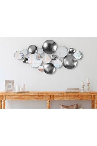 Wanddecoratie Lumos Zilverkleurig