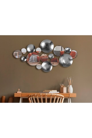 Wanddecoratie Lumos Zilverkleurig