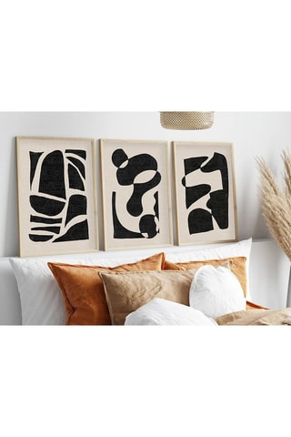 3 tableaux en MDF Sabine3 - 50 x 70 cm