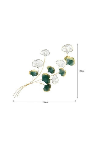 Wanddecoratie 
Groen en Geel