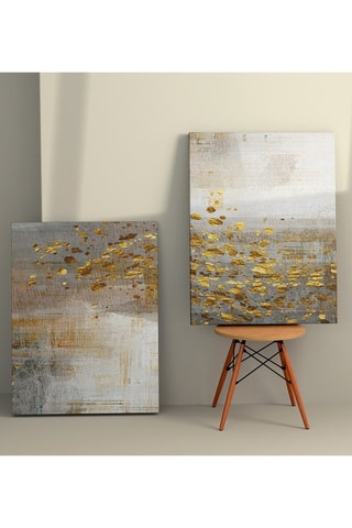 2 tableaux en bois - 50 x 70 cm