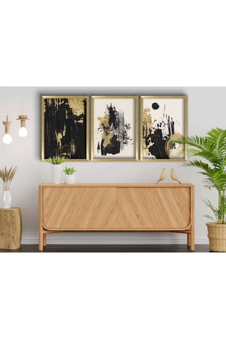 3 tableaux en bois