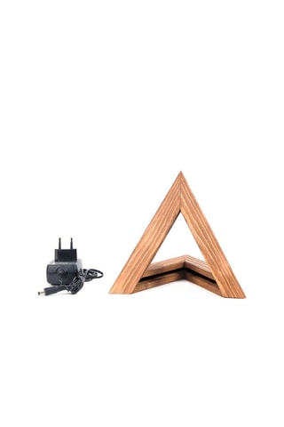 Rubberhouten Tafellamp KN02 - Naturel - 12 V