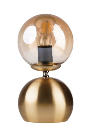 Tafellamp - Goudkleurig en Beige - 40 W