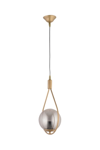 Hanglamp - Goudkleurig en Grijs - 40 W