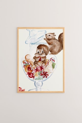 Wanddecoratie - 33 x 48 cm