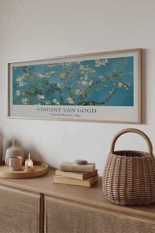 Wanddecoratie Amandelbloesem - Vincent Van Gogh - 33 x 70 cm