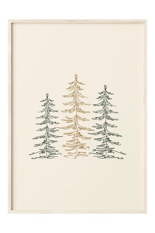 3-delige Wanddecoratie - 33 x 48 cm