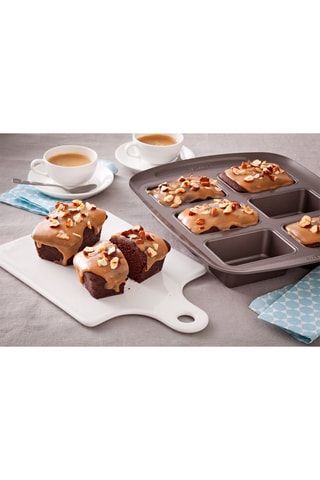 Forma para mini-cakes Asimetria 6 mini-cakes