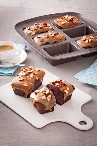 Forma para mini-cakes Asimetria 6 mini-cakes