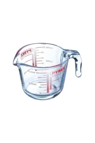 3 jarros medidores em vidro borossilicato Pyrex® - 250/500/1000 ml